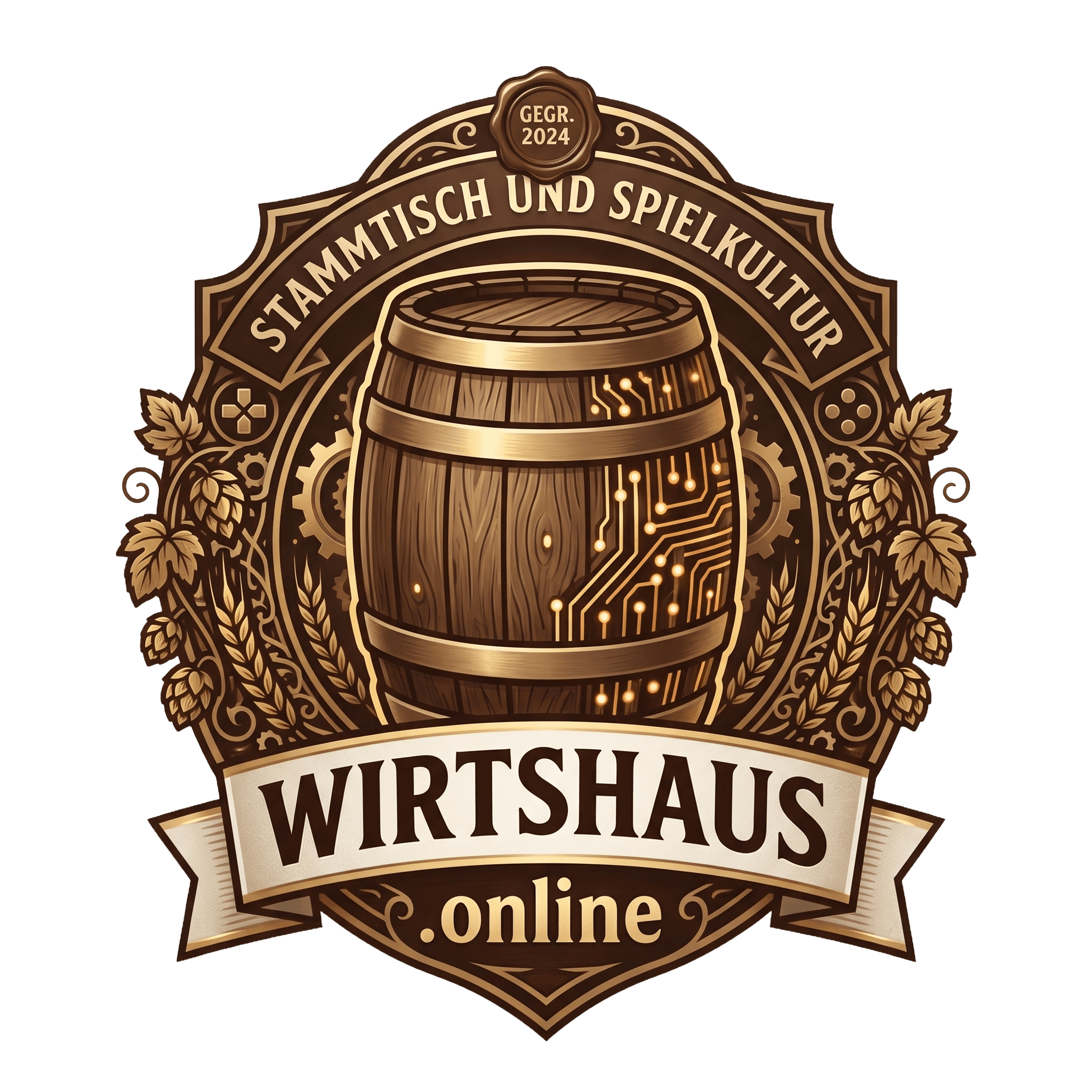 Wirtshaus Barrel Logo